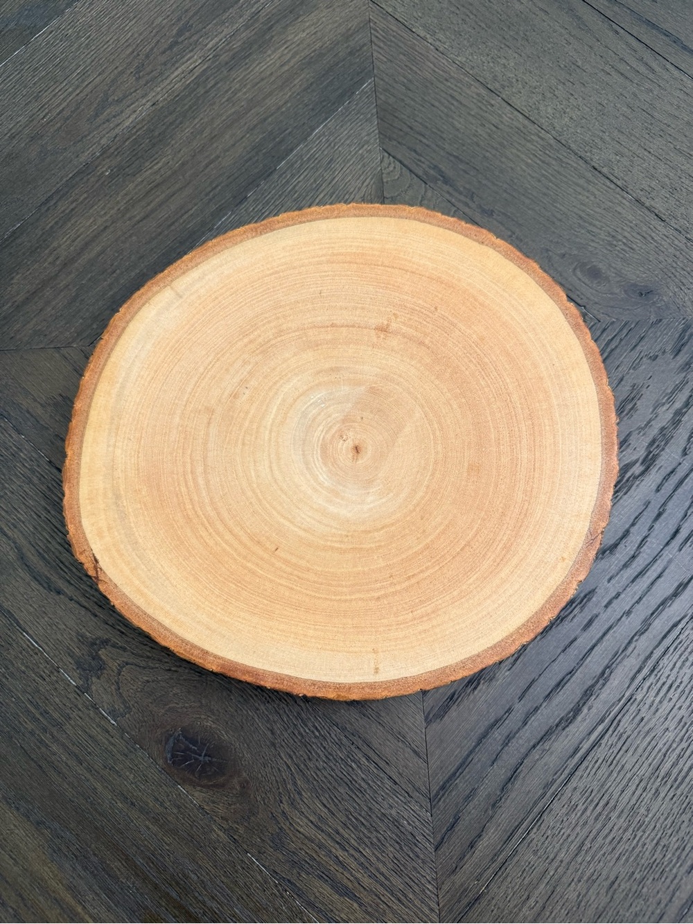 Magnolia Round Wood Slice Serving Board